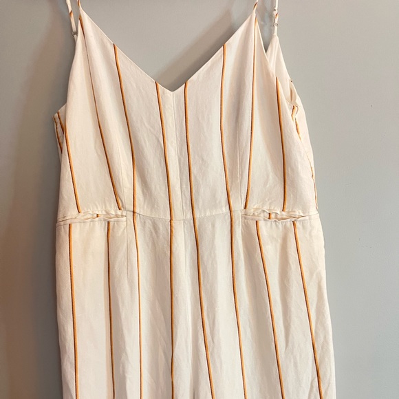 Anthropologie The Essential Jumpsuit Striped Size 0 - Picture 3 of 9